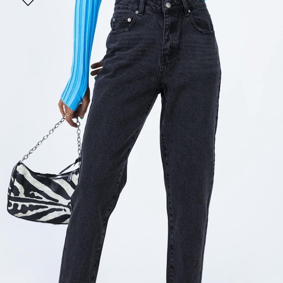 princess polly // zaiden straight leg jeans - Picture 2 of 9